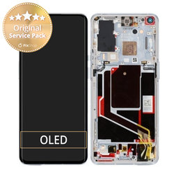 OnePlus 9 Pro - Ecran LCD + Sticla Tactilă + Ramă (Morning Mist) - 1001100046 Genuine Service Pack