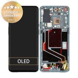 OnePlus 9 Pro - Ecran LCD + Sticla Tactilă + Ramă (Pine Green) - 1001100045 Genuine Service Pack