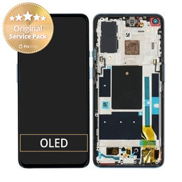 OnePlus 9 - Ecran LCD + Sticla Tactilă + Ramă (Arctic Sky) - 1001100052 Genuine Service Pack