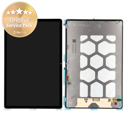 Samsung Galaxy Tab S7 FE 5G T736B - Ecran LCD + Sticlă Tactilă + Ramă (Mystic Black) - GH82-25897A Genuine Service Pack