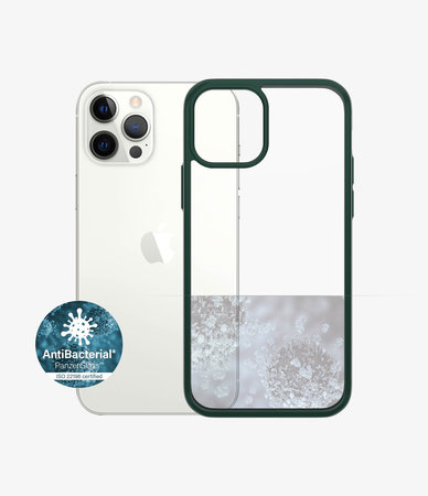 PanzerGlass - Caz ClearCase AB pentru iPhone 12 ?i 12 Pro, green