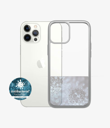 PanzerGlass - Caz ClearCase AB pentru iPhone 12 Pro Max, silver