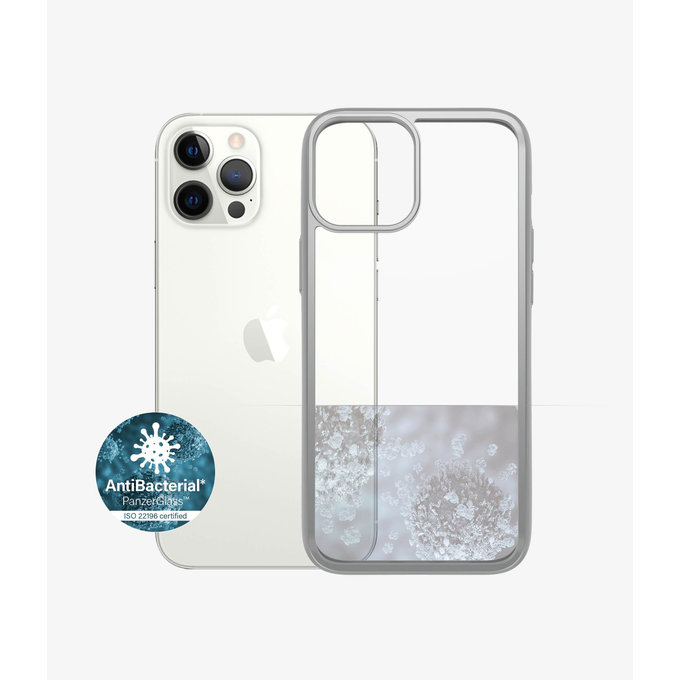 PanzerGlass - Caz ClearCase AB pentru iPhone 12 Pro Max, silver