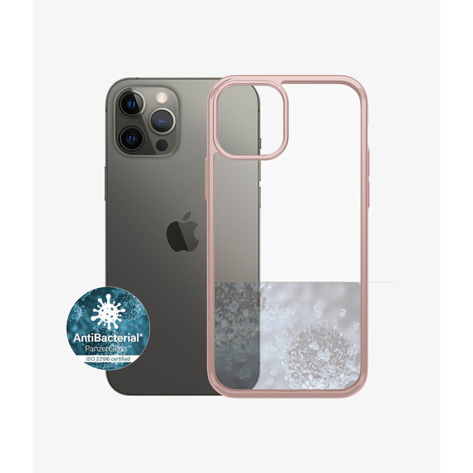 PanzerGlass - Husă ClearCase AB pentru iPhone 12/12 Pro, rose gold