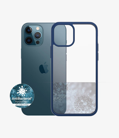 PanzerGlass - Caz ClearCase AB pentru iPhone 12 ?i 12 Pro, blue