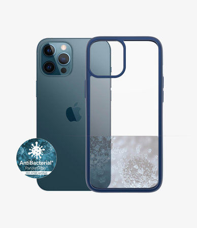 PanzerGlass - Caz ClearCase AB pentru iPhone 12 Pro Max, blue