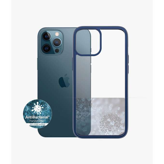 PanzerGlass - Caz ClearCase AB pentru iPhone 12 Pro Max, blue