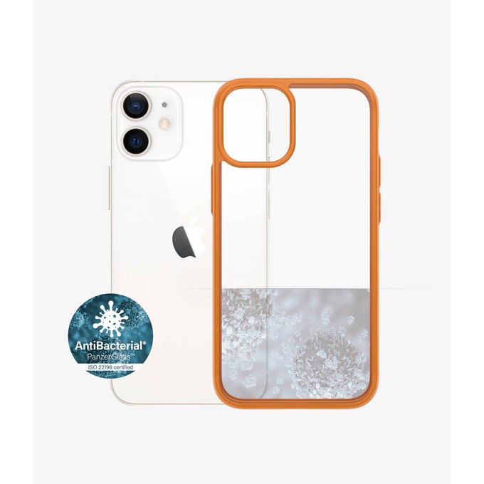 PanzerGlass - Caz ClearCase AB pentru iPhone 12 mini, orange