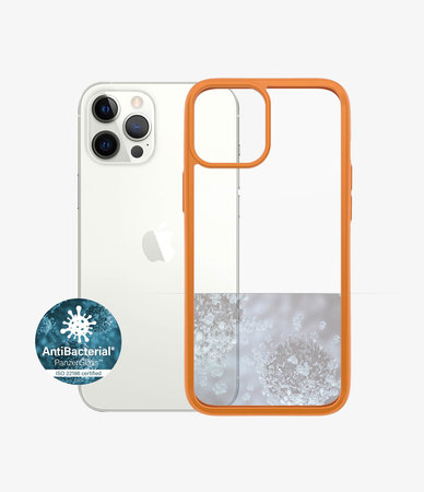 PanzerGlass - Caz ClearCase AB pentru iPhone 12 Pro Max, orange