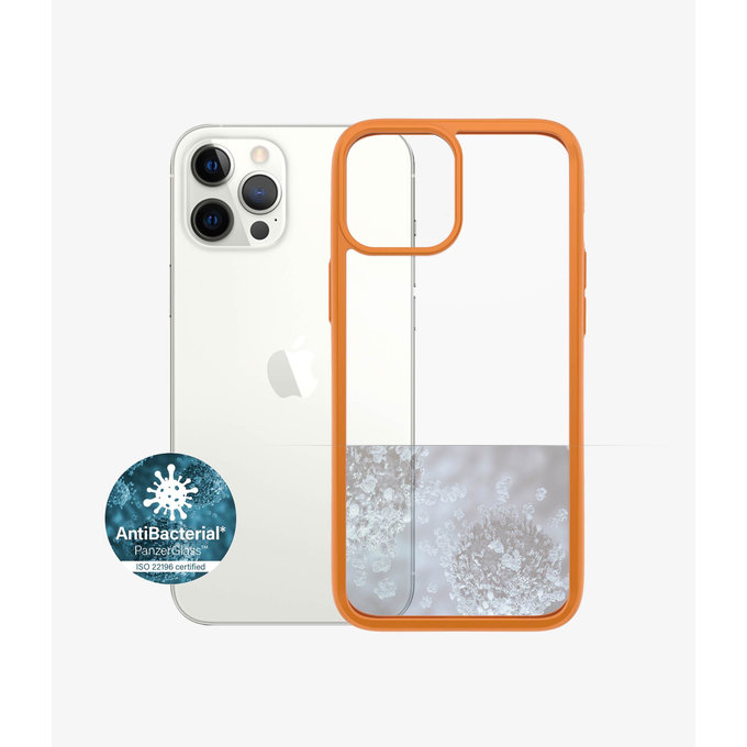 PanzerGlass - Caz ClearCase AB pentru iPhone 12 Pro Max, orange