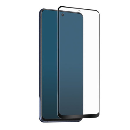 SBS - Geam Securizat Full Cover pentru Samsung Galaxy S21 FE, negru