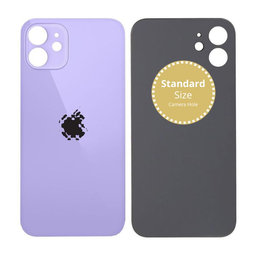 Apple iPhone 12 - Sticlă Carcasă Spate (Purple)