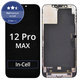 Ecran In-Cell FHD pentru iPhone 12 Pro Max, Sticlă tactilă cu ramă, FixPremium