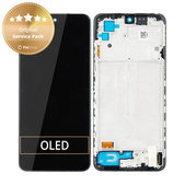 Xiaomi Redmi Note 10 - Ecran LCD + Sticla Tactilă + Ramă (Onyx Gray) - 5600020K7A00 Genuine Service Pack