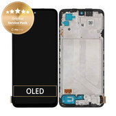 Xiaomi Redmi Note 10S - Ecran LCD + Sticlă Tactilă + Ramă (Onyx Gray) - 5600020K7B00, 560002K7BN00 Genuine Service Pack