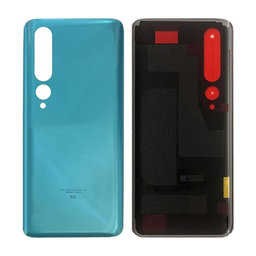 Xiaomi Mi 10 - Carcasă Baterie + Sticlă Cameră Spate (Coral Green)