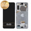 Samsung Galaxy S21 Plus G996B - Ecran LCD + Sticlă Tactilă + Ramă (Phantom Silver) - GH82-24554C, GH82-27268C, GH82-24553C Genuine Service Pack