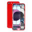 Apple iPhone SE (2nd Gen 2020) - Carcasă Spate cu Piese Mici (Red)