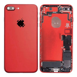 Apple iPhone 7 Plus - Carcasă Spate cu Piese Mici (Red)