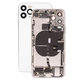 Apple iPhone 11 Pro - Carcasă Spate cu Piese Mici (Silver)