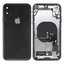Apple iPhone XR - Carcasă Spate cu Piese Mici (Black)