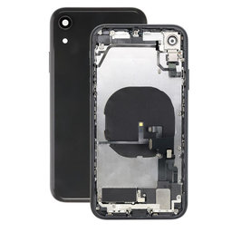 Apple iPhone XR - Carcasă Spate cu Piese Mici (Black)