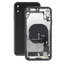 Apple iPhone XR - Carcasă Spate cu Piese Mici (Black)