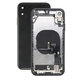 Apple iPhone XR - Carcasă Spate cu Piese Mici (Black)