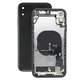 Apple iPhone XR - Carcasă Spate cu Piese Mici (Black)