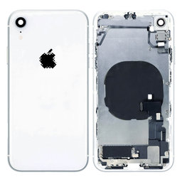 Apple iPhone XR - Carcasă Spate cu Piese Mici (White)
