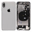 Apple iPhone XS Max - Carcasă Spate cu Piese Mici (Silver)