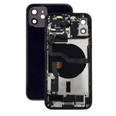 Apple iPhone 12 - Carcasă Spate cu Piese Mici (Black)