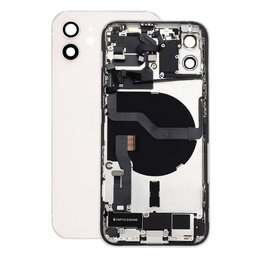 Apple iPhone 12 - Carcasă Spate cu Piese Mici (White)