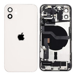 Apple iPhone 12 - Carcasă Spate cu Piese Mici (White)