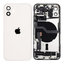 Apple iPhone 12 - Carcasă Spate cu Piese Mici (White)