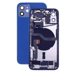 Apple iPhone 12 - Carcasă Spate cu Piese Mici (Blue)