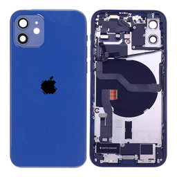 Apple iPhone 12 - Carcasă Spate cu Piese Mici (Blue)