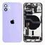 Apple iPhone 12 - Carcasă Spate cu Piese Mici (Purple)