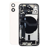 Apple iPhone 12 Mini - Carcasă Spate cu Piese Mici (White)