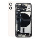 Apple iPhone 12 Mini - Carcasă Spate cu Piese Mici (White)