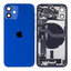 Apple iPhone 12 Mini - Carcasă Spate cu Piese Mici (Blue)