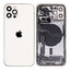 Apple iPhone 12 Pro - Carcasă Spate cu Piese Mici (Silver)