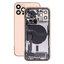 Apple iPhone 12 Pro - Carcasă Spate cu Piese Mici (Gold)