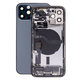 Apple iPhone 12 Pro - Carcasă Spate cu Piese Mici (Blue)