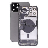 Apple iPhone 12 Pro Max - Carcasă Spate cu Piese Mici (Graphite)