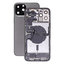 Apple iPhone 12 Pro Max - Carcasă Spate cu Piese Mici (Graphite)
