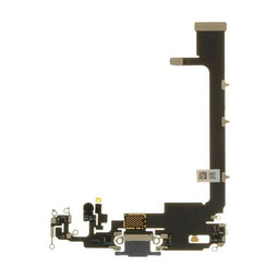 Apple iPhone 11 Pro Max - Conector de Încărcare (fără Chip IC) + Cablu Flex (Space Gray)