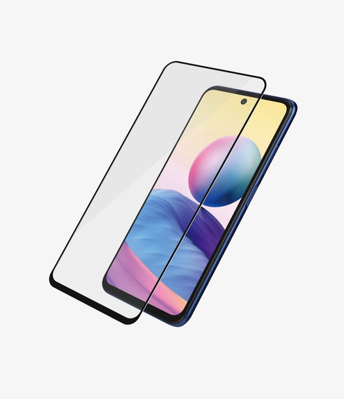 PanzerGlass - Geam Securizat Case Friendly pentru Xiaomi Redmi Note 10 5G, negru