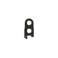 Samsung Galaxy Z Flip 3 F711B - Ramă Diapozitiv Cameră (Phantom Black) - GH98-46759A Genuine Service Pack