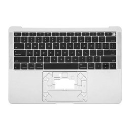 Apple MacBook Air 13" A1932 (2018 - 2019) - Superior Ramă Tastatură + Tastatură US (Silver)